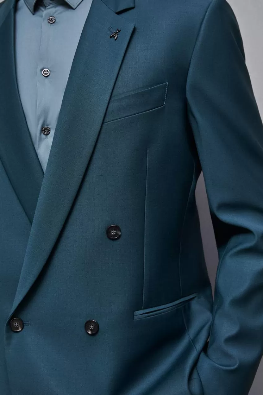 giacca_dritta_doppiopetto_in_fresco_lana_3.webp Uomo Patrizia Pepe Giacche<Giacca dritta doppiopetto in fresco lana