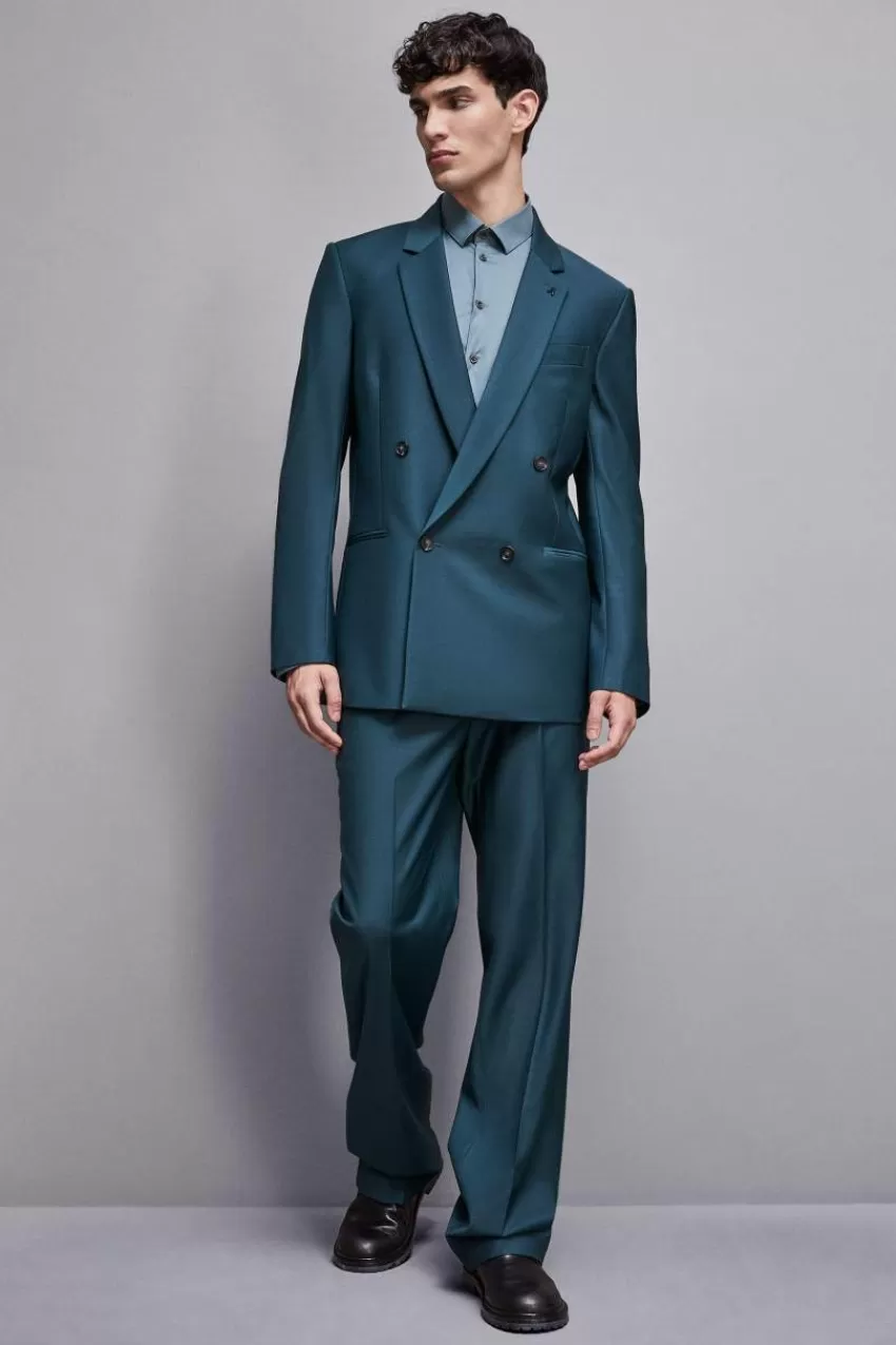 giacca_dritta_doppiopetto_in_fresco_lana_5.webp Uomo Patrizia Pepe Giacche<Giacca dritta doppiopetto in fresco lana