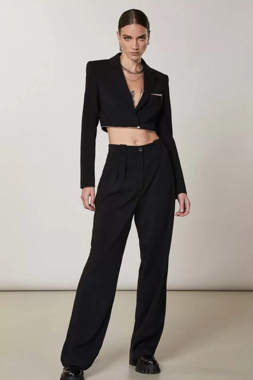 giacca_essential_con_zip_3.webp Patrizia Pepe Blazer<Giacca Essential con zip