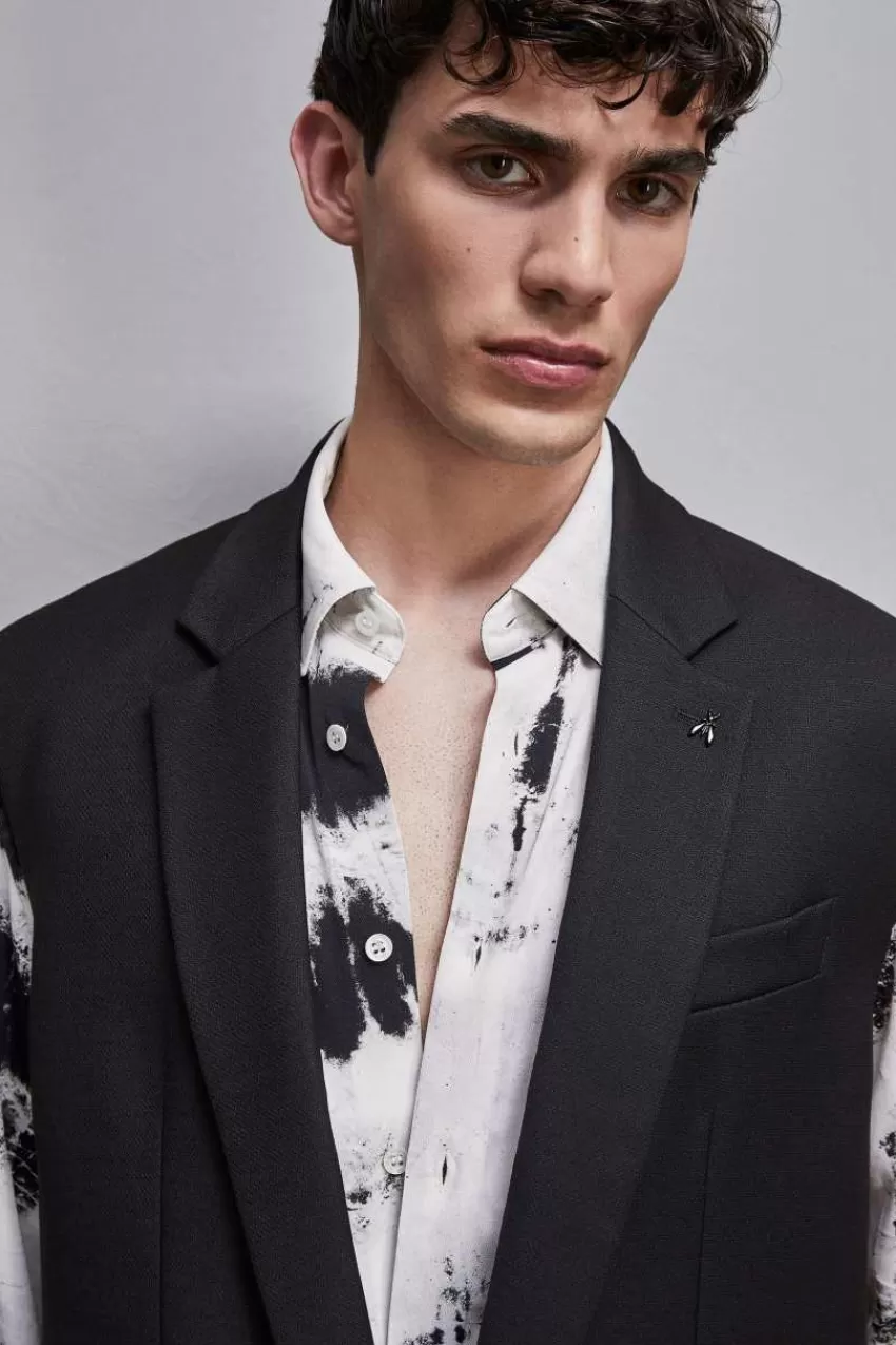 giacca_gilet_foderata_3.webp Uomo Patrizia Pepe Giacche<Giacca gilet foderata