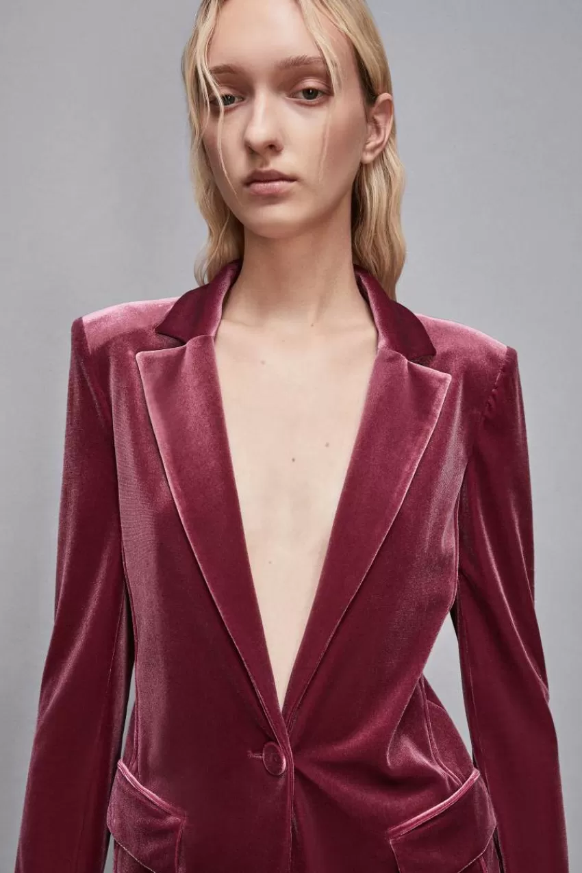 giacca_in_velluto_essential_3-1.webp Patrizia Pepe Tailleur | Blazer<Giacca in velluto "Essential"