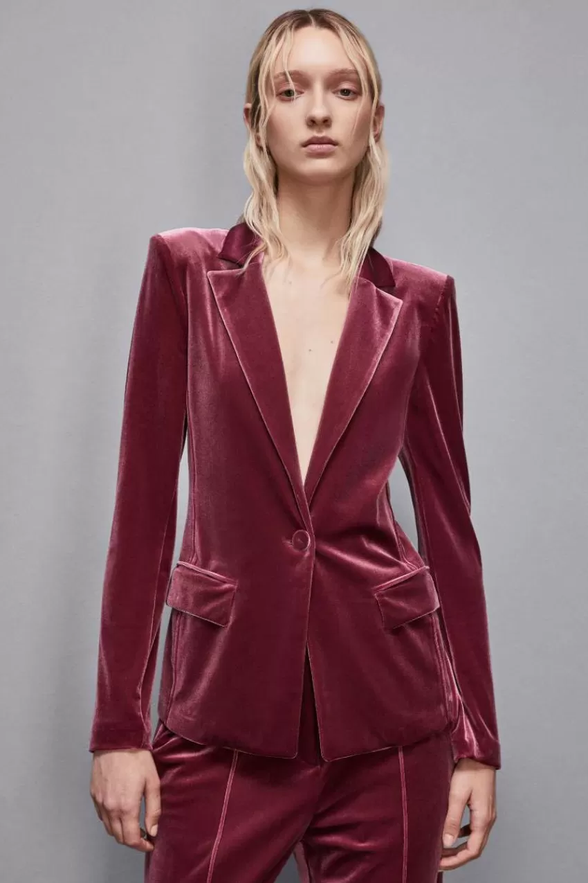 giacca_in_velluto_essential_5.webp Patrizia Pepe Tailleur | Blazer<Giacca in velluto "Essential"