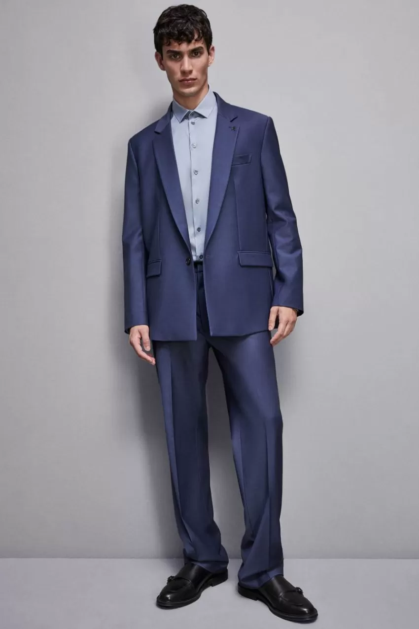 giacca_monopetto_foderata_5.webp Uomo Patrizia Pepe Giacche<Giacca monopetto foderata