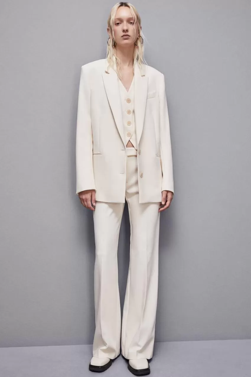 giacca_over_due_bottoni_in_twill_6.webp Patrizia Pepe Tailleur | Blazer<Giacca over due bottoni in twill