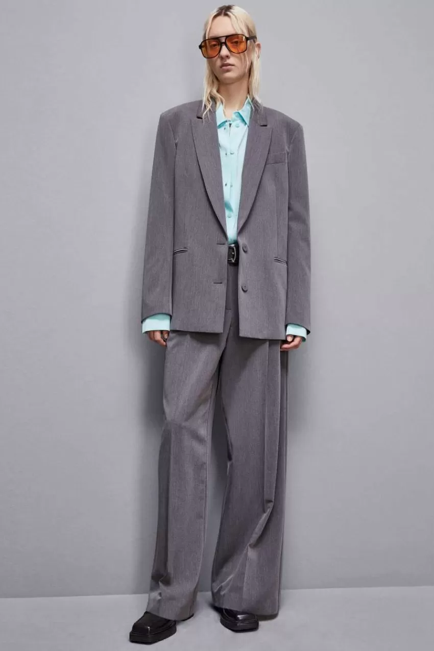 giacca_over_in_viscosa_essential_6.webp Patrizia Pepe Tailleur | Blazer<Giacca over in viscosa "Essential"