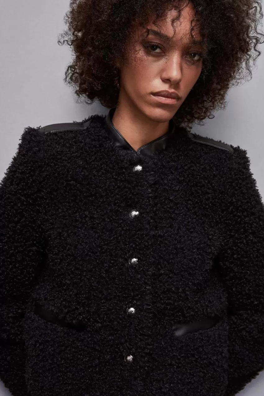 giacca_slim_fit_con_bottoni_3.webp Patrizia Pepe Giacche<Giacca slim fit con bottoni