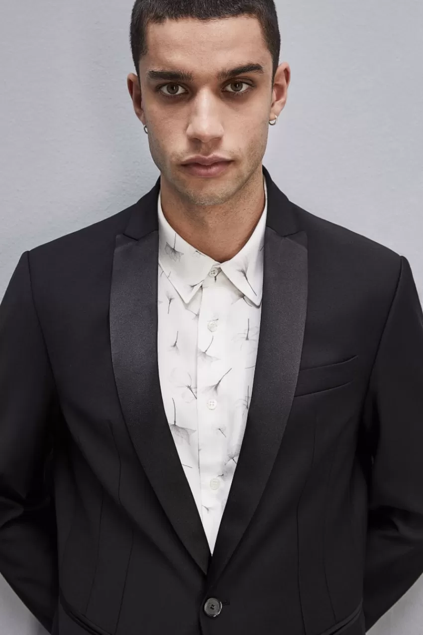 giacca_smoking_un_bottone_in_fresco_lana_3.webp Uomo Patrizia Pepe Giacche<Giacca smoking un bottone in fresco lana