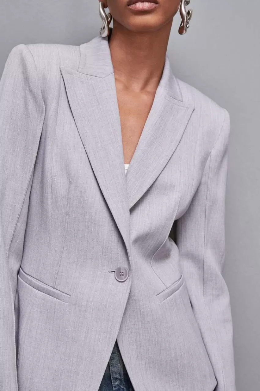 giacca_un_bottone_in_poly_viscosa_3.webp Patrizia Pepe Blazer<Giacca un bottone in poly viscosa