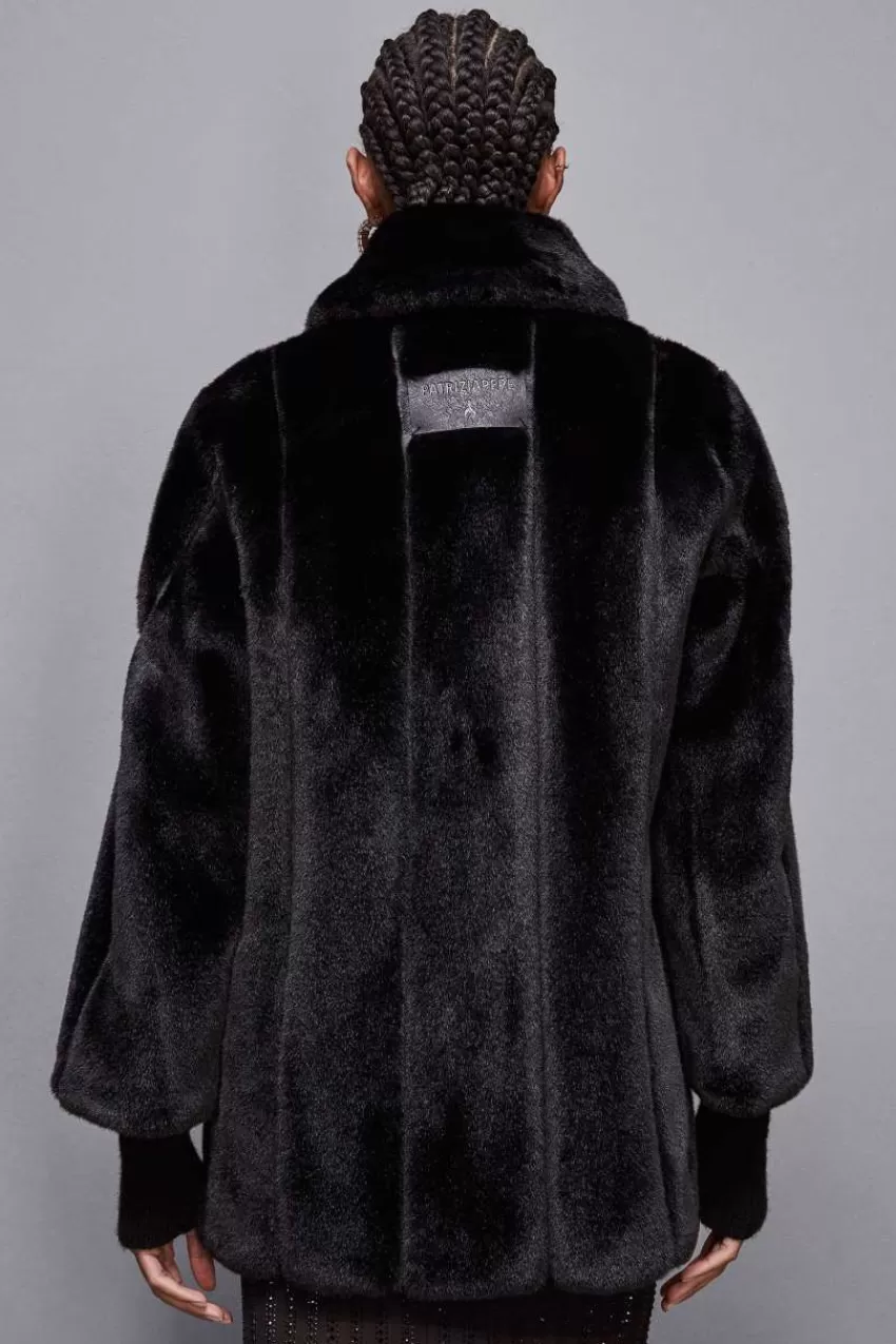 giubbotto_midi_in_tessuto_sintetico_2-1.webp Patrizia Pepe Cappotti<Giubbotto midi in tessuto sintetico