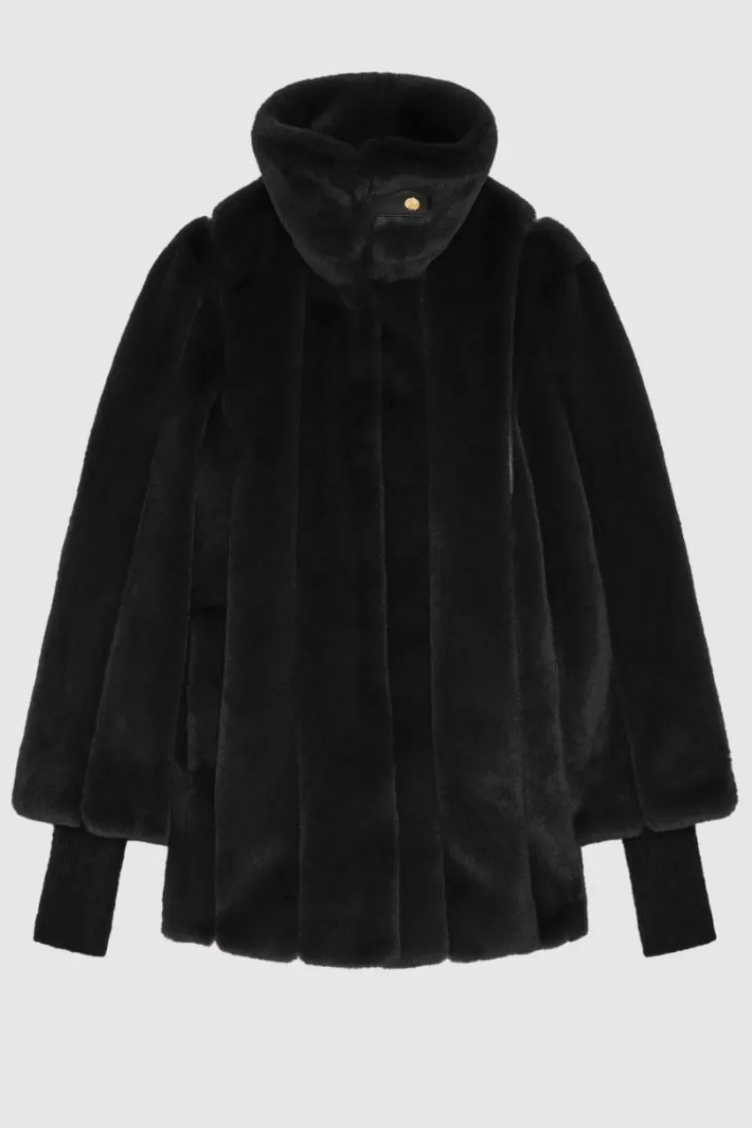 giubbotto_midi_in_tessuto_sintetico_4-1.webp Patrizia Pepe Cappotti<Giubbotto midi in tessuto sintetico