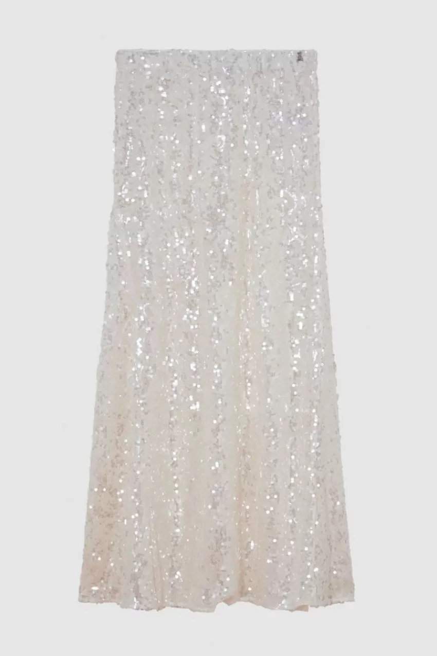 gonna_con_paillettes_in_tulle_4.webp Patrizia Pepe Lunghe<Gonna con paillettes in tulle