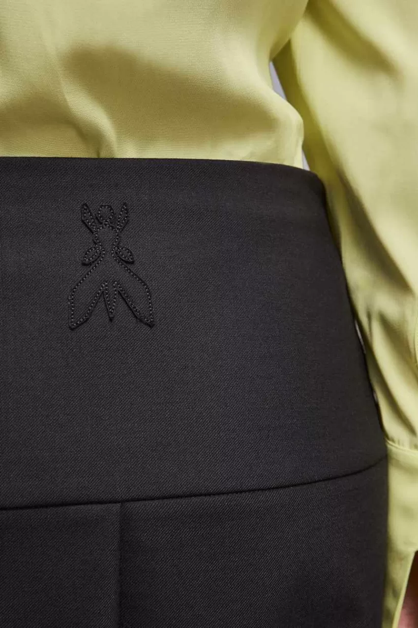 gonna_in_lana_con_bottoni_3-1.webp Patrizia Pepe Tailleur | Longuette<Gonna in lana con bottoni