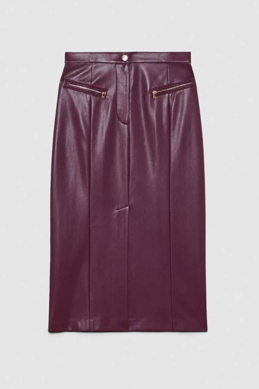 gonna_midi_a_vita_alta_4.webp Patrizia Pepe Longuette<Gonna midi a vita alta