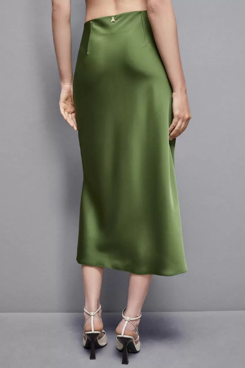 gonna_midi_in_raso_lucido_2.webp Patrizia Pepe Longuette<Gonna midi in raso lucido