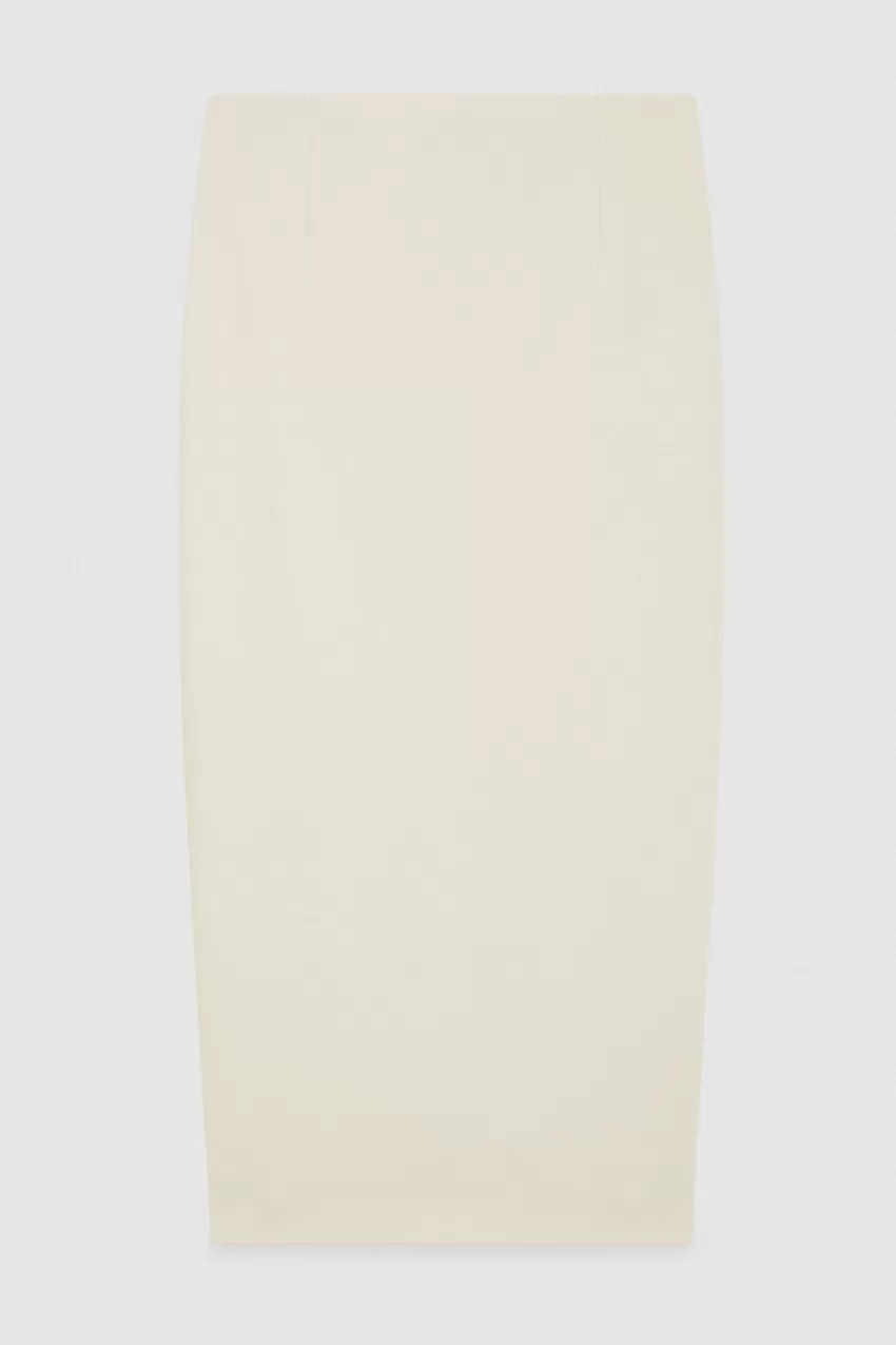 gonna_pencil_in_twill_4.webp Patrizia Pepe Tailleur | Longuette<Gonna pencil in twill