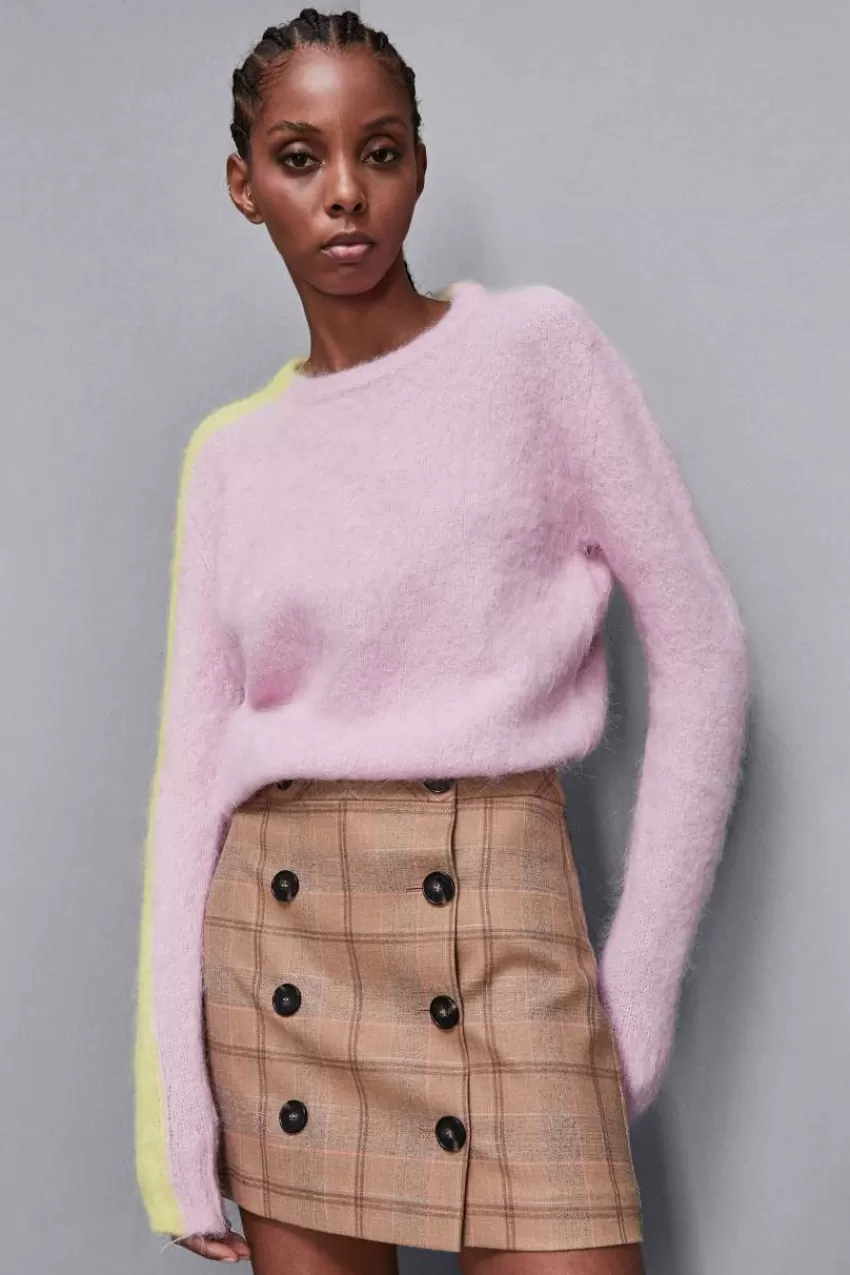 gonna_portafoglio_mini_in_tela_5.webp Patrizia Pepe Tailleur | Mini<Gonna portafoglio mini in tela