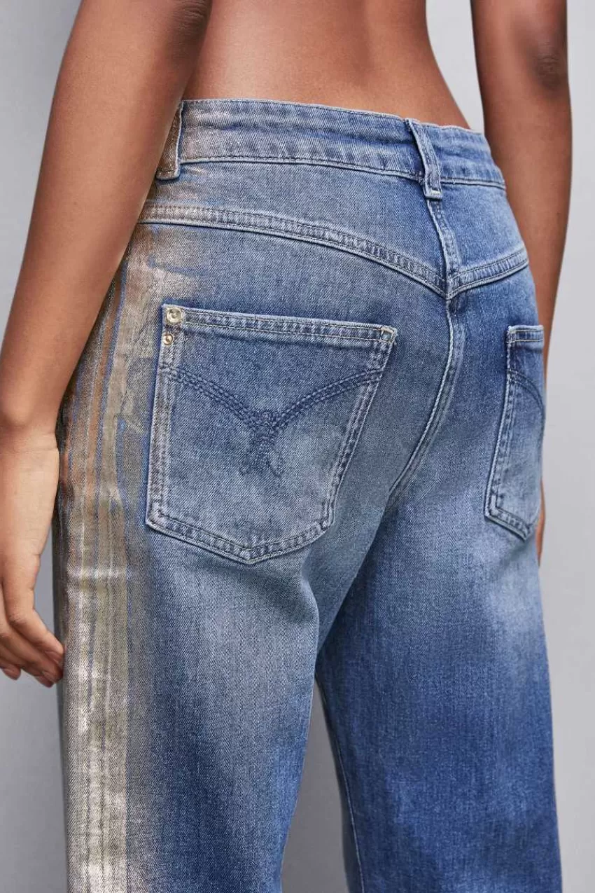 jeans_boyfriend_blu_a_vita_bassa_5.webp Patrizia Pepe Jeans<Jeans boyfriend a vita bassa