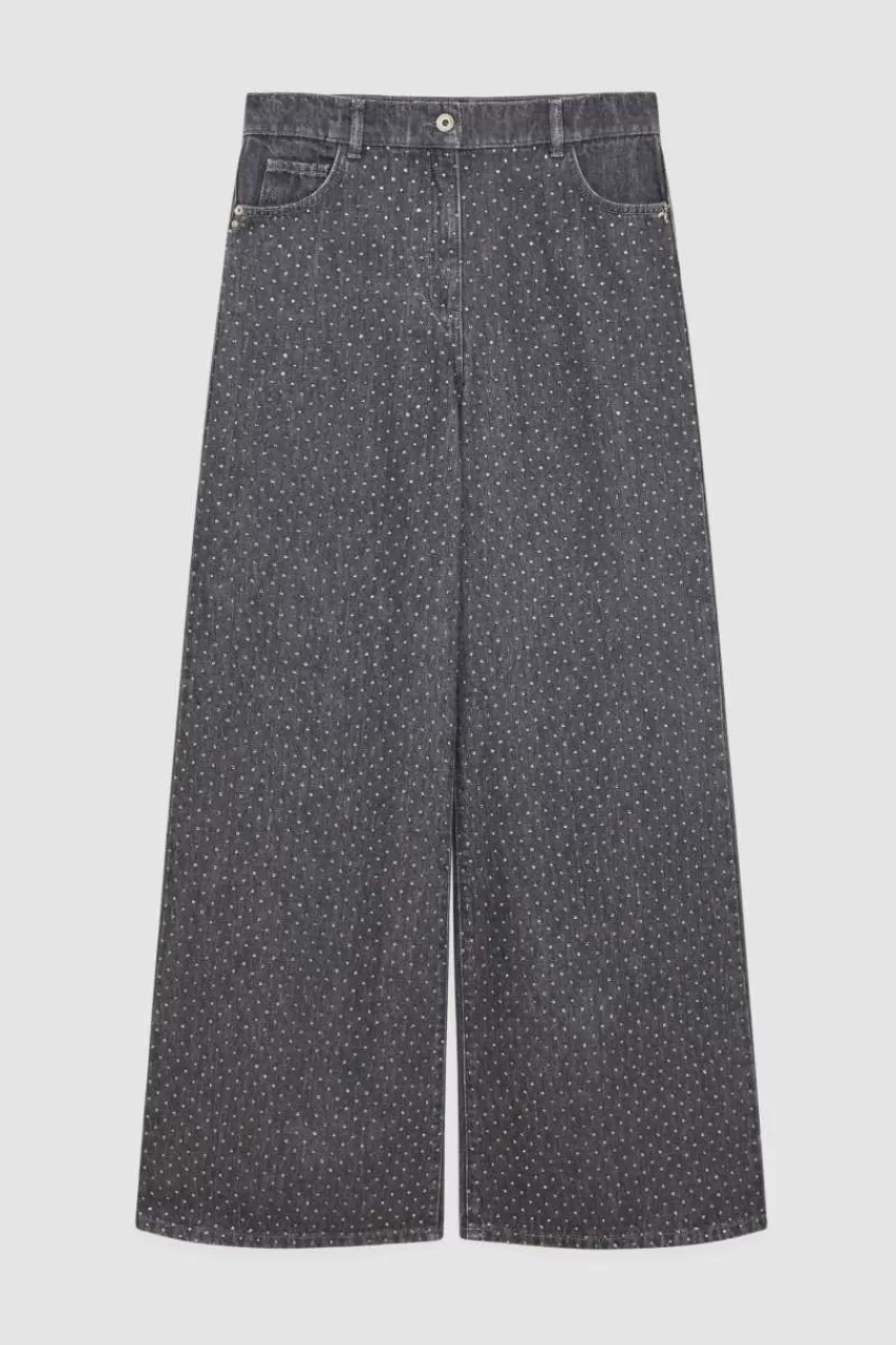 jeans_grigio_vita_bassa_wide_leg_con_strass_4.webp Patrizia Pepe Jeans<Jeans vita bassa wide leg con strass