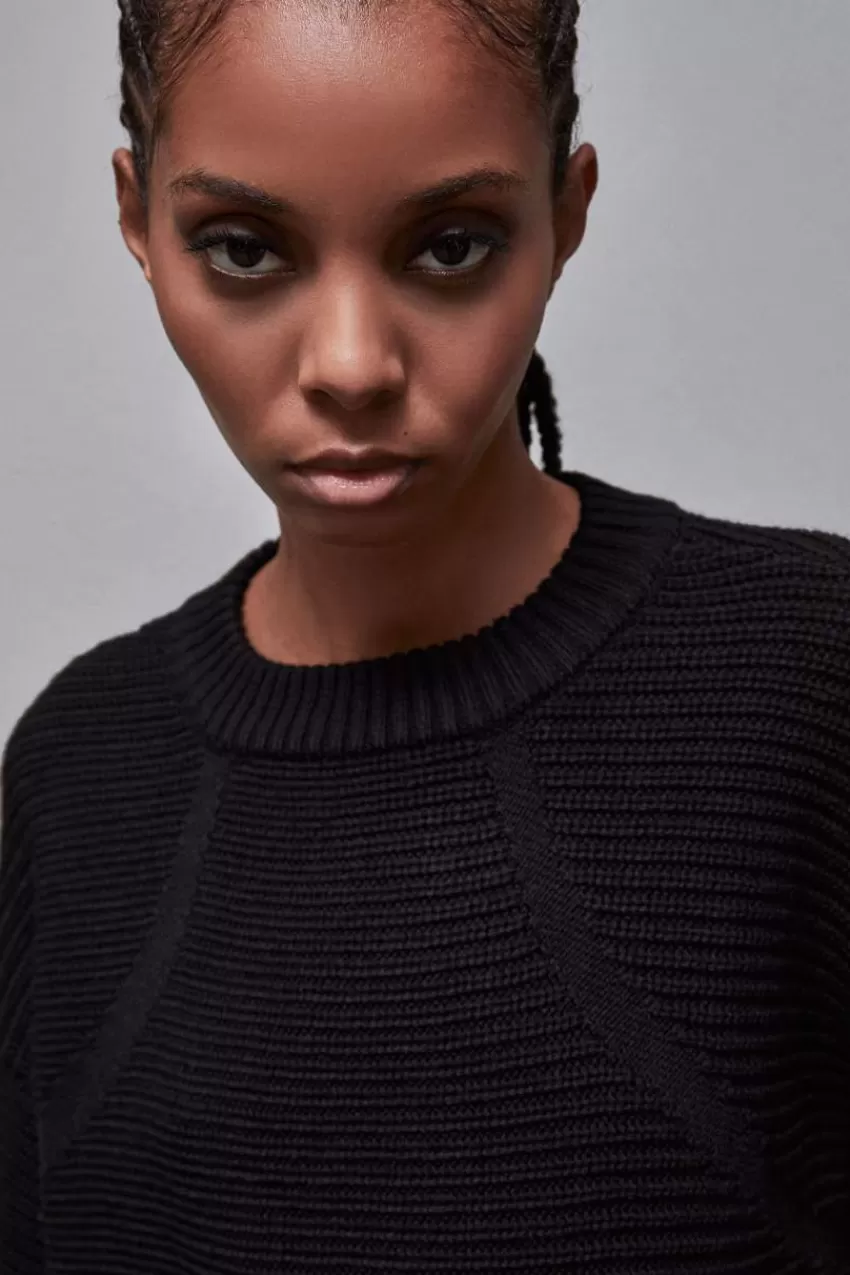 maglia_a_coste_in_lana_3.webp Patrizia Pepe Maglie<Maglia a coste in lana