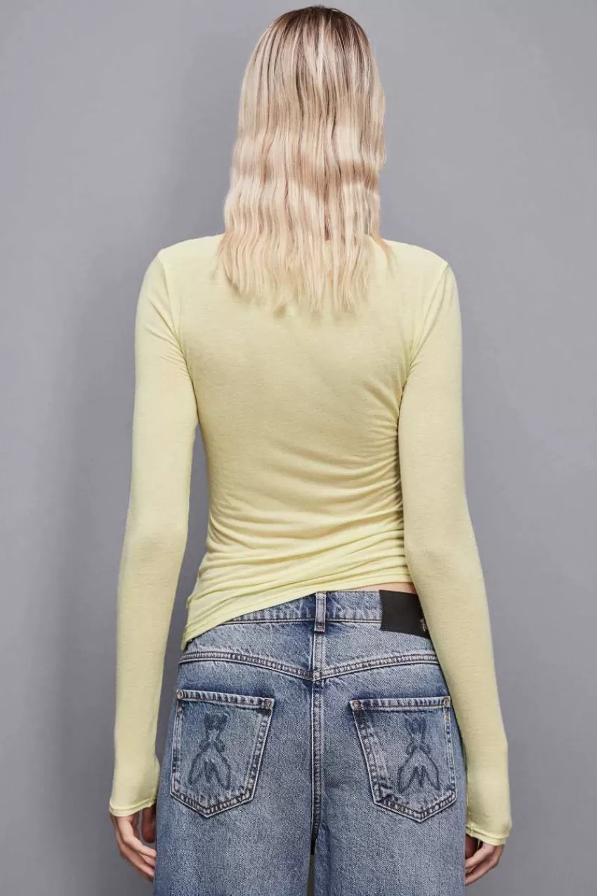 maglia_girocollo_in_jersey_2-1.webp Patrizia Pepe Tops<Maglia girocollo in jersey