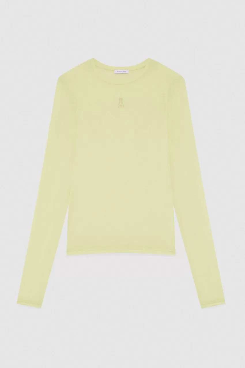 maglia_girocollo_in_jersey_4-1.webp Patrizia Pepe Tops<Maglia girocollo in jersey