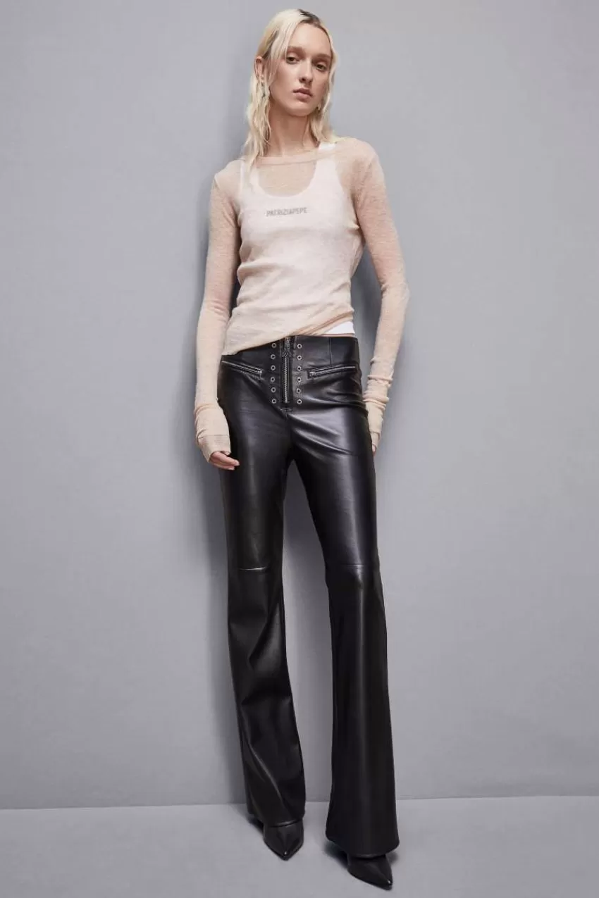 maglia_maniche_lunghe_in_lana_essential_5.webp Patrizia Pepe Maglie<Maglia maniche lunghe in lana Essential