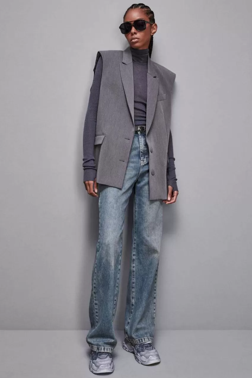 maglia_slim_fit_in_lana_essential_5.webp Patrizia Pepe Maglie<Maglia slim fit in lana Essential