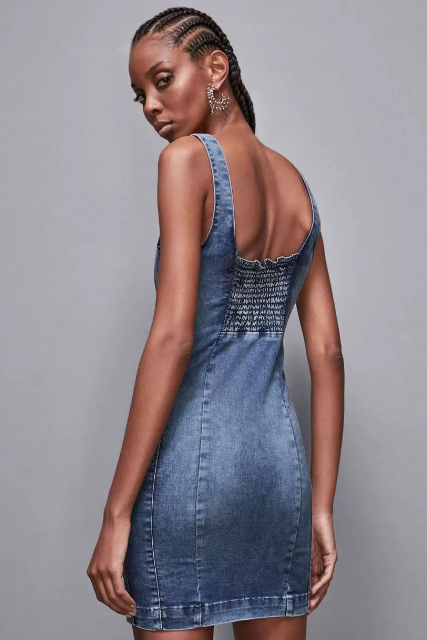 mini_abito_in_jeans_senza_maniche_2-1.webp Patrizia Pepe Mini<Mini abito in jeans senza maniche