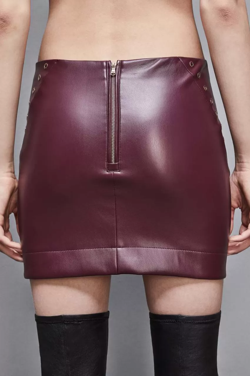 mini_gonna_con_zip_2.webp Patrizia Pepe Mini<Mini gonna con zip