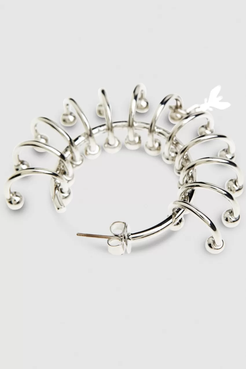 orecchini_a_cerchio_con_anelli_2.webp Patrizia Pepe Orecchini<Orecchini a cerchio con anelli