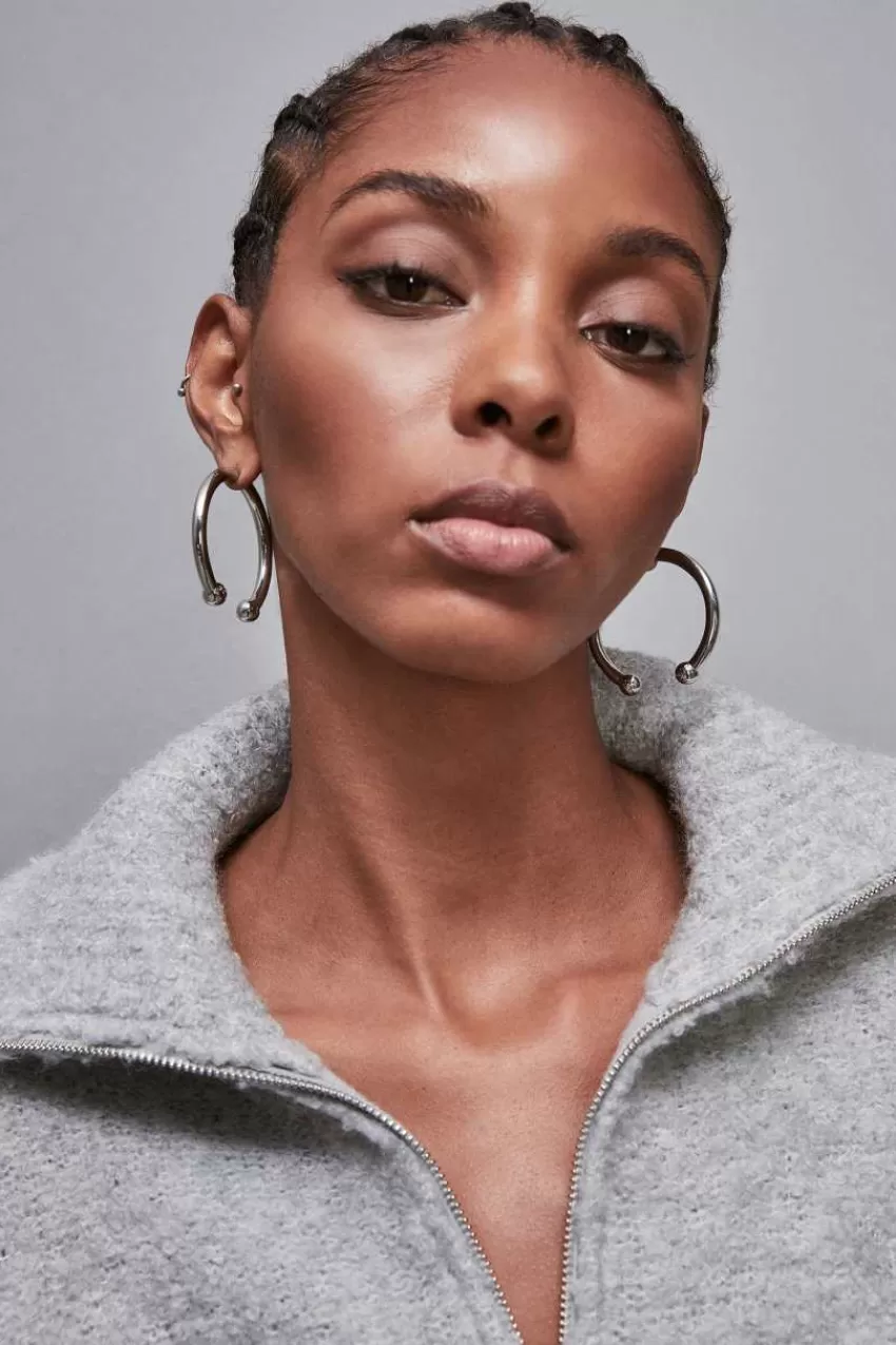 orecchini_piercing_a_cerchio_4.webp Patrizia Pepe Orecchini<Orecchini piercing a cerchio