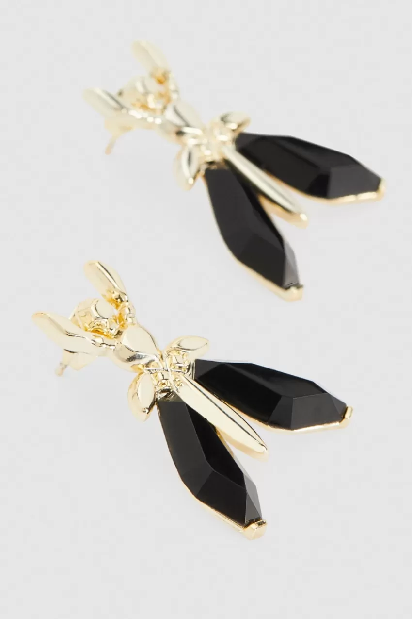 orecchini_precious_fly_con_pietre_2.webp Patrizia Pepe Orecchini<Orecchini Precious Fly con pietre