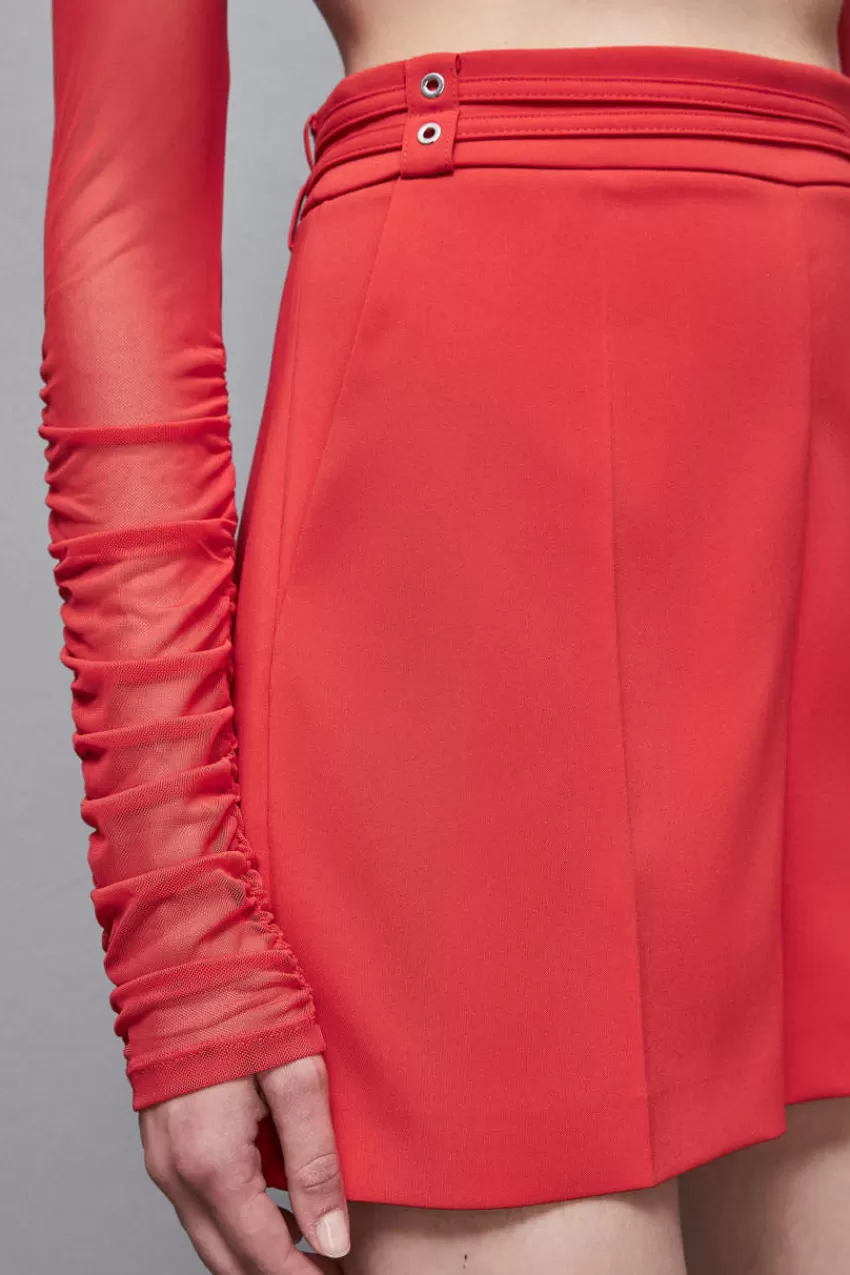 pantaloncini_con_cintura_essential_3-1.webp Patrizia Pepe Shorts<Pantaloncini con cintura Essential