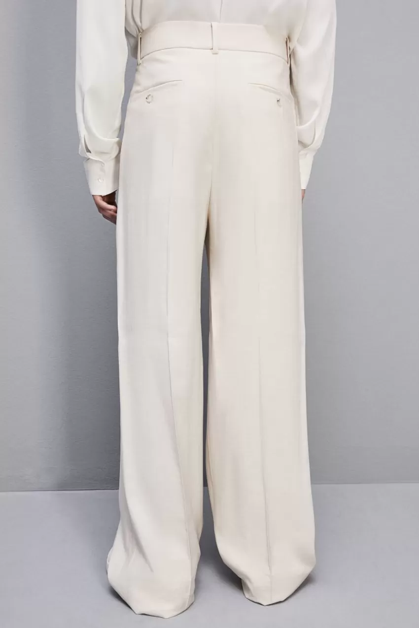 pantalone_con_pinces_in_twill_di_viscosa_2.webp Uomo Patrizia Pepe Pantaloni<Pantalone con pinces in twill di viscosa