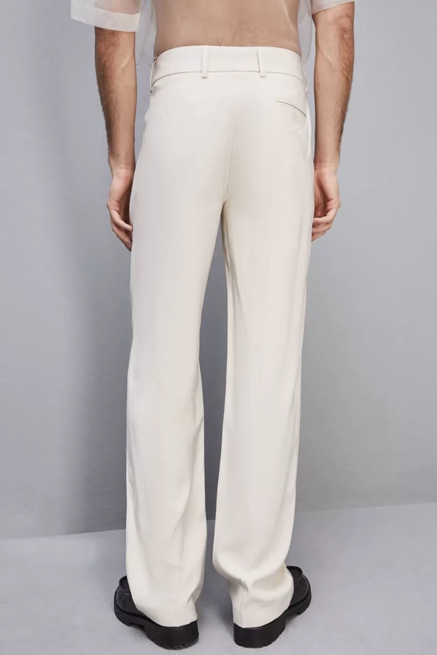 pantalone_slim_fit_con_tasche_alla_francese_2.webp Uomo Patrizia Pepe Pantaloni<Pantalone slim fit con tasche alla francese