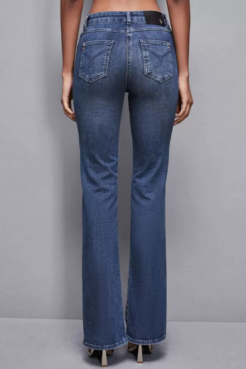 pantalone_slim_in_denim_blu_2-1.webp Patrizia Pepe Jeans<Pantalone slim in denim blu