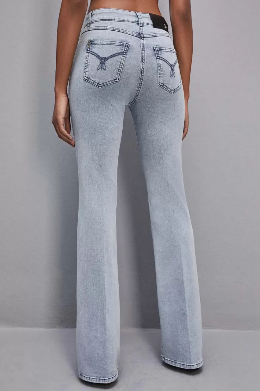 pantalone_slim_in_denim_blu_2.webp Patrizia Pepe Jeans<Pantalone slim in denim blu