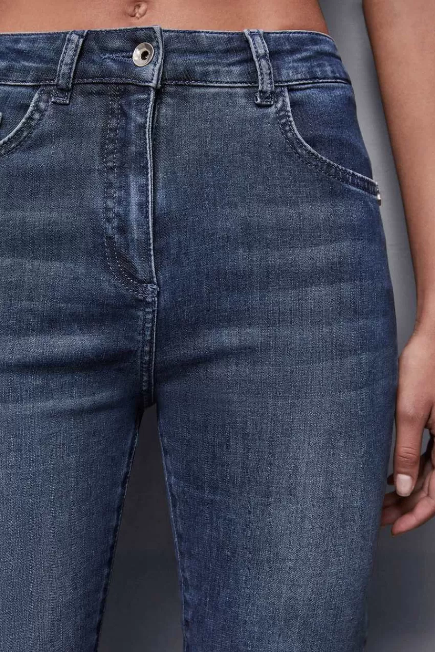 pantalone_slim_in_denim_blu_3-1.webp Patrizia Pepe Jeans<Pantalone slim in denim blu