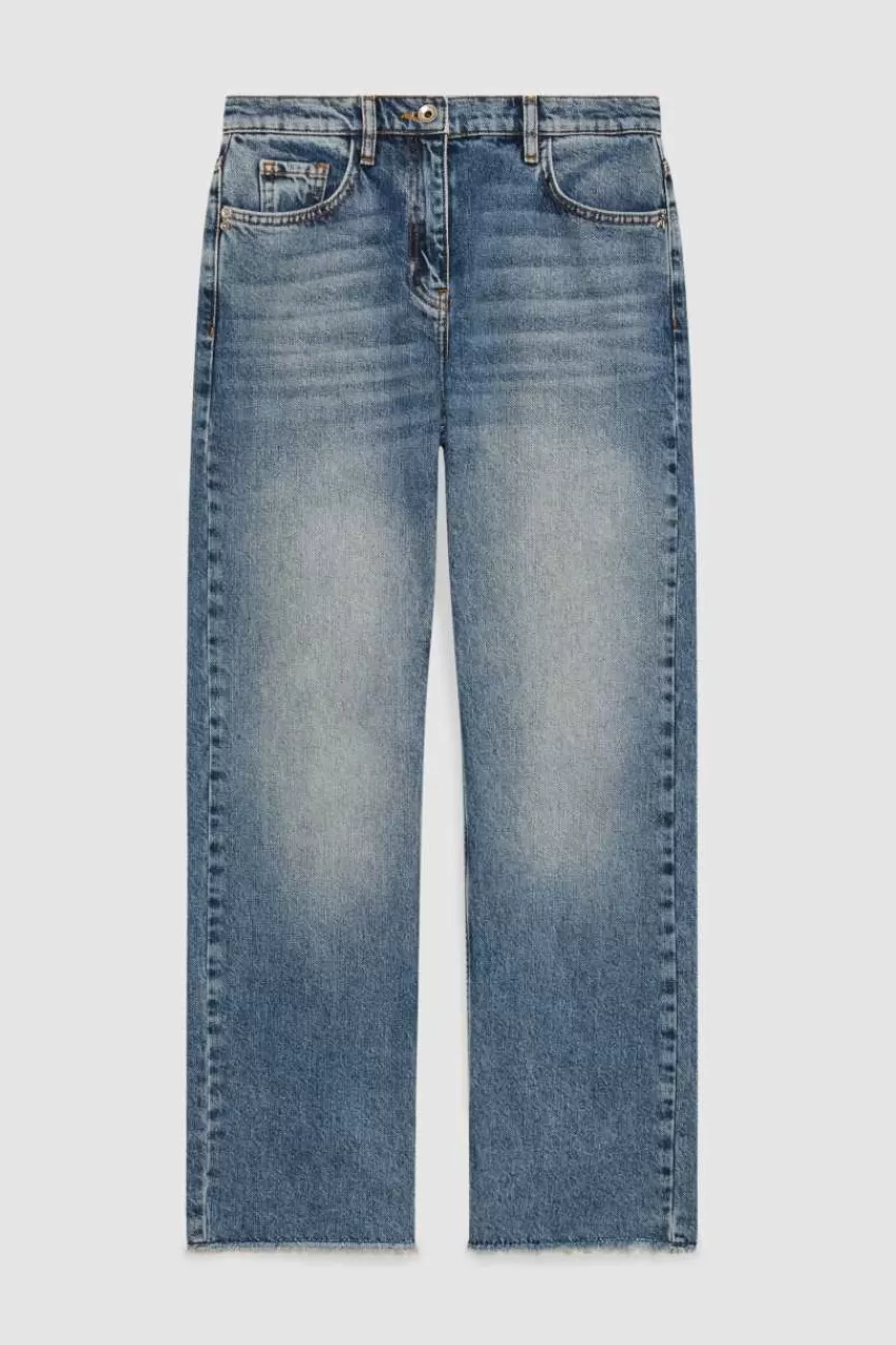 pantalone_slim_in_denim_blu_4-2.webp Patrizia Pepe Jeans<Pantalone slim in denim