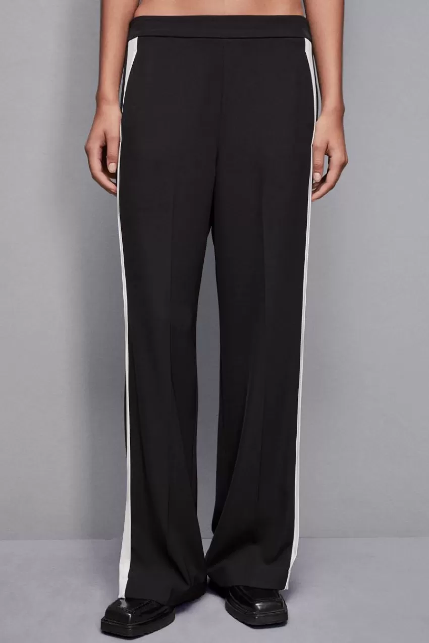 pantalone_vita_bassa_con_banda_colorata_2-1.webp Patrizia Pepe Palazzo<Pantalone vita bassa con banda colorata