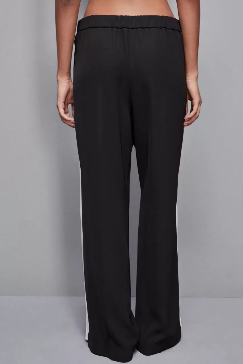 pantalone_vita_bassa_con_banda_colorata_3-1.webp Patrizia Pepe Palazzo<Pantalone vita bassa con banda colorata