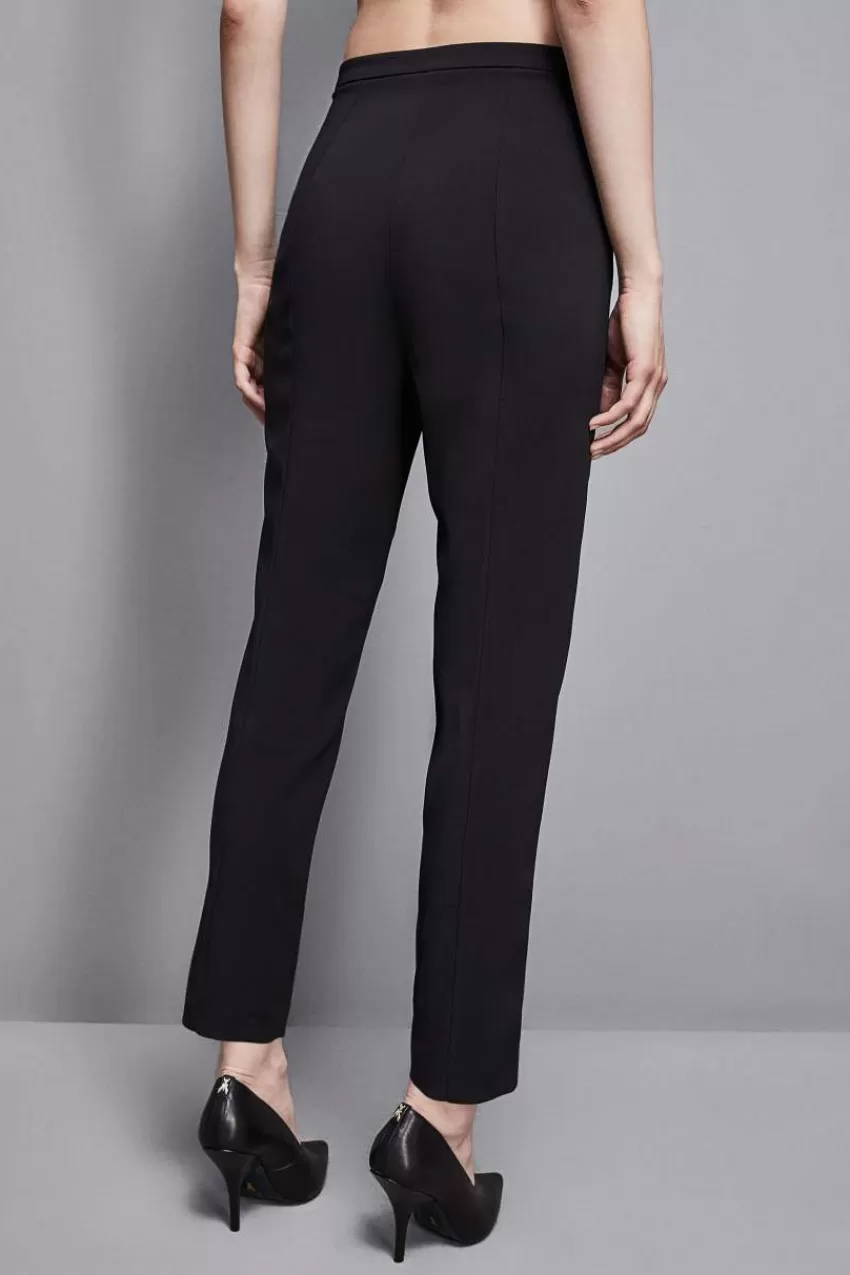 pantaloni_a_sigaretta_in_crepe_essential_2-1.webp Patrizia Pepe Sigaretta<Pantaloni a sigaretta in crepe Essential