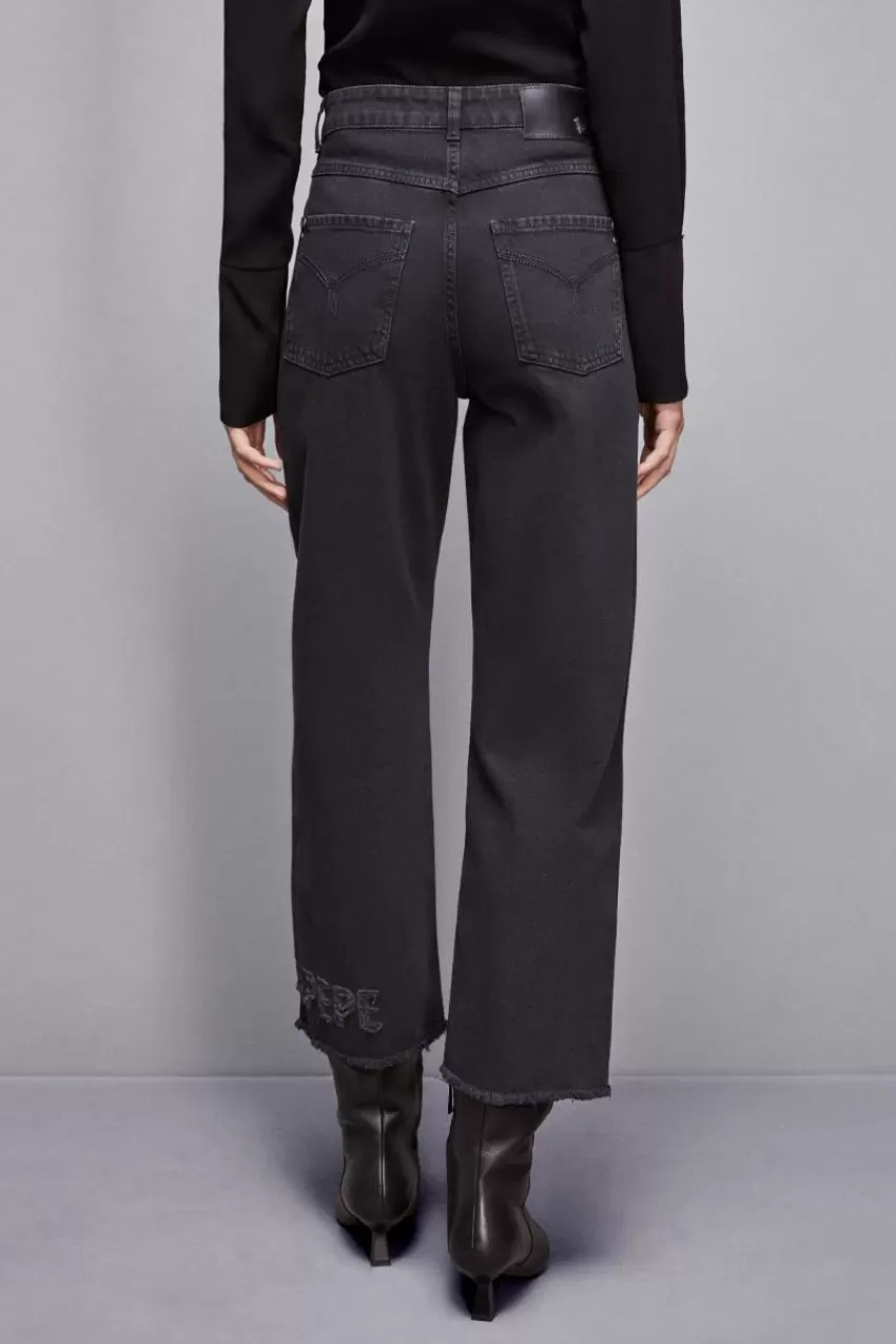 pantaloni_a_sigaretta_in_jeans_2.webp Patrizia Pepe Jeans<Pantaloni a sigaretta in jeans