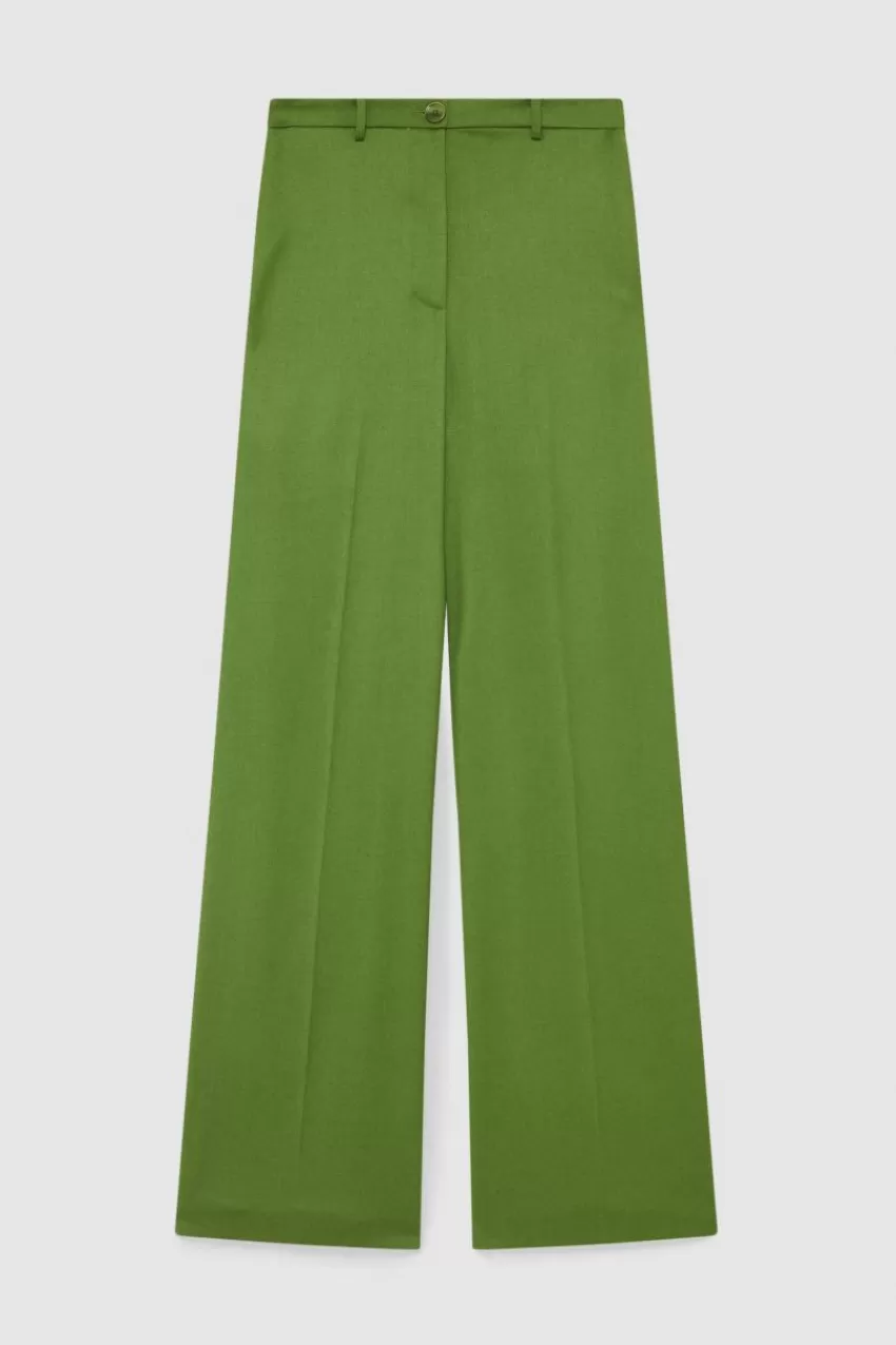 pantaloni_con_pinces_in_flanella_4.webp Patrizia Pepe Palazzo<Pantaloni con pinces in flanella