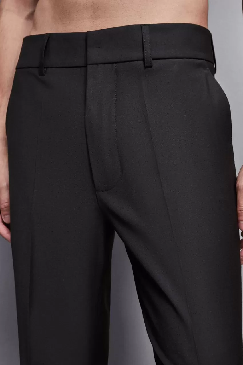 pantaloni_dritti_in_fresco_lana_3-2.webp Uomo Patrizia Pepe Pantaloni<Pantaloni dritti in fresco lana