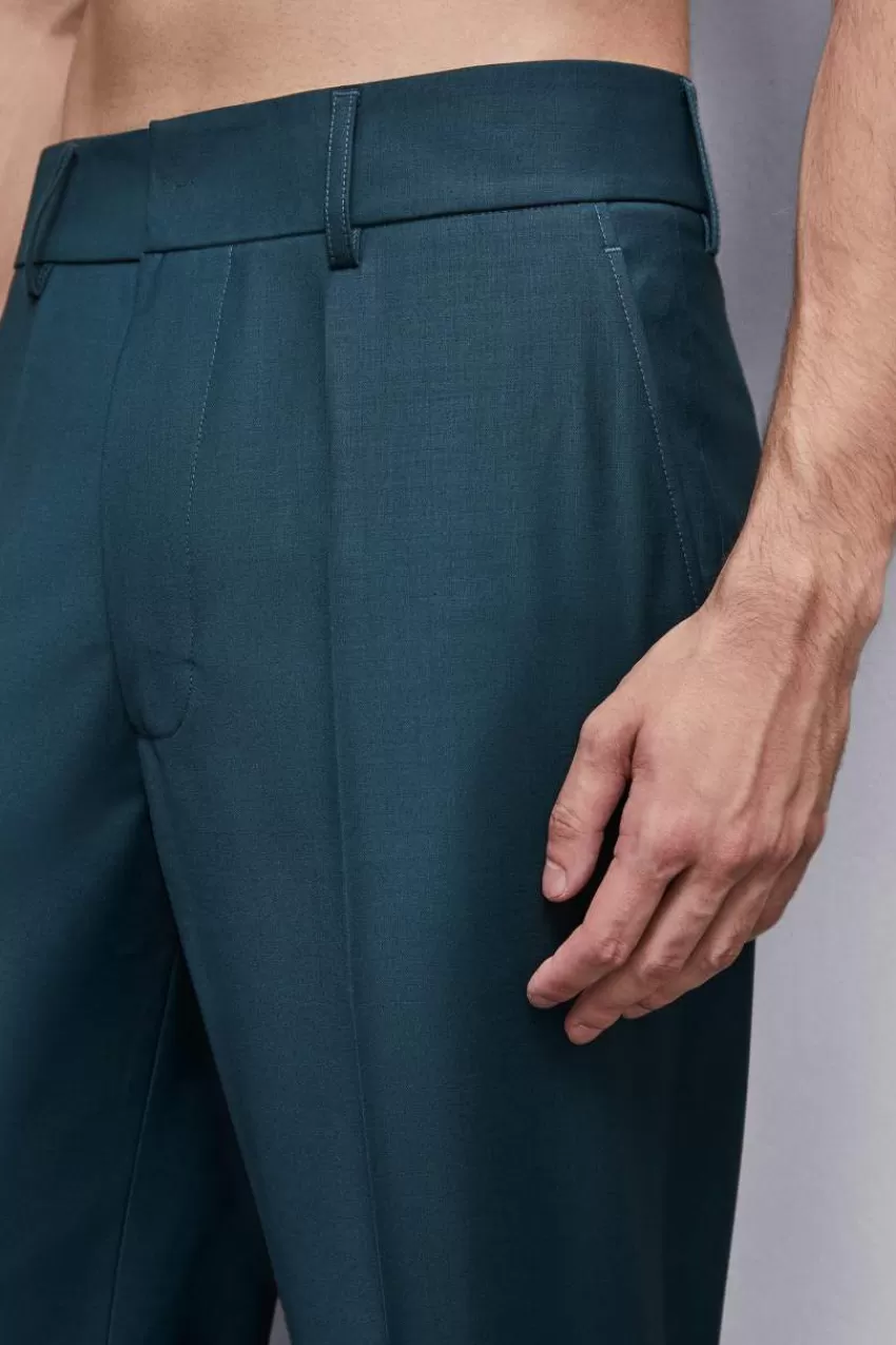 pantaloni_dritti_in_fresco_lana_3.webp Uomo Patrizia Pepe Pantaloni<Pantaloni dritti in fresco lana