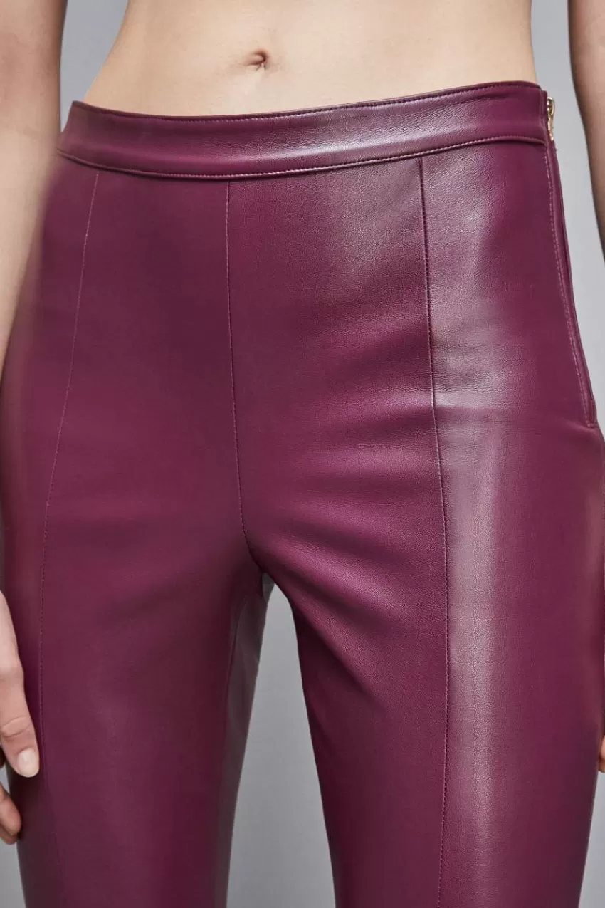 pantaloni_leggings_similpelle_3.webp Patrizia Pepe Slim & Skinny<Pantaloni leggings similpelle