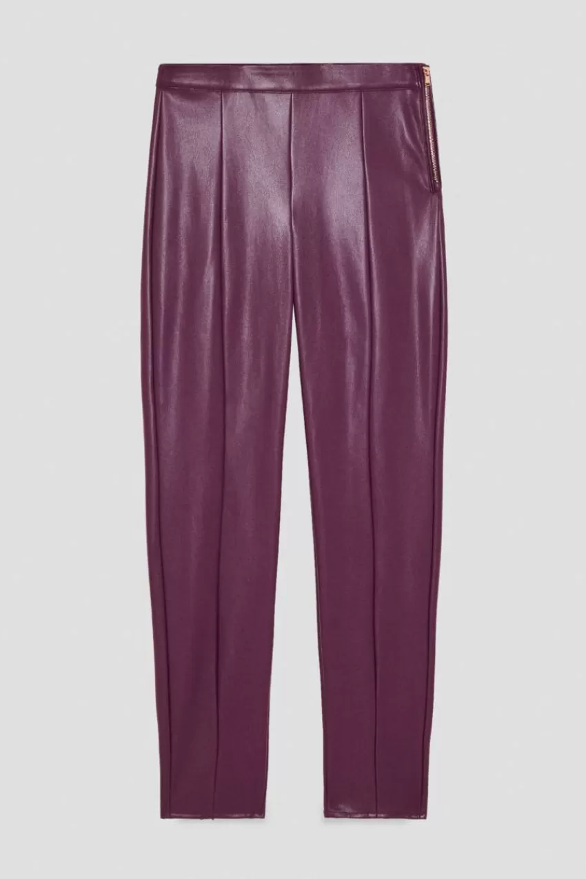 pantaloni_leggings_similpelle_4.webp Patrizia Pepe Slim & Skinny<Pantaloni leggings similpelle