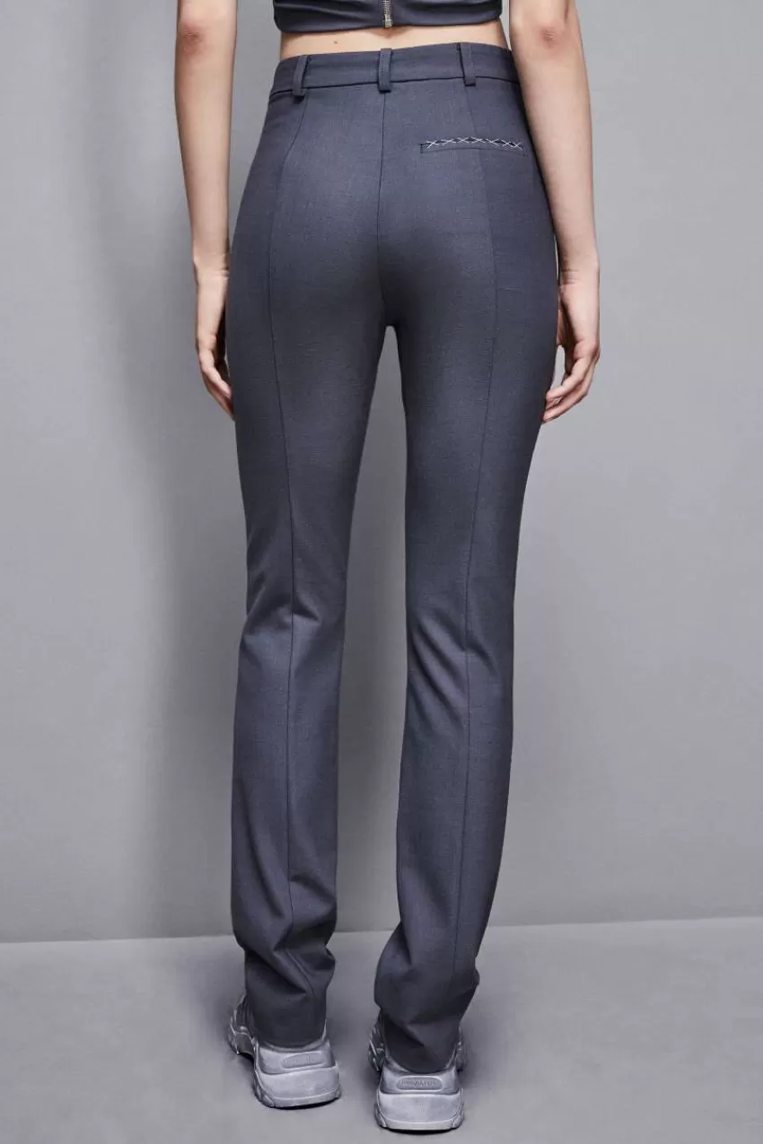 pantaloni_sartoriali_in_lana_essential_2.webp Patrizia Pepe Tailleur | Slim & Skinny<Pantaloni sartoriali in lana Essential