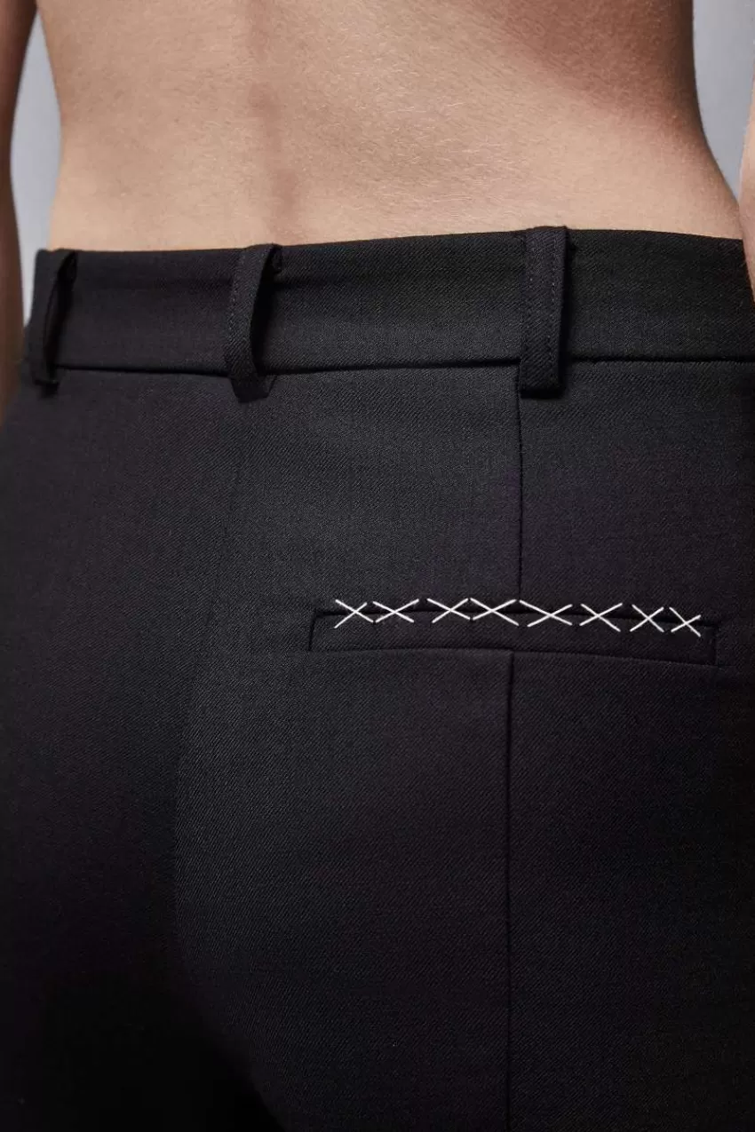 pantaloni_sartoriali_in_lana_essential_3-1.webp Patrizia Pepe Tailleur | Slim & Skinny<Pantaloni sartoriali in lana Essential